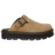 Dr.Martens Zebzag Suede Casual Slingback Platform Mules